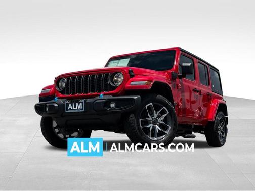 Firecracker Red Clearcoat 2024 Jeep Wrangler 4xe Sport