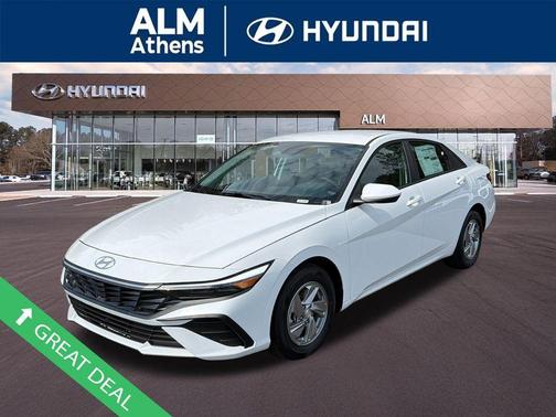 Serenity White Pearl 2026 Hyundai ELANTRA SE