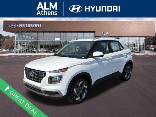 Lunar White 2026 Hyundai VENUE SEL