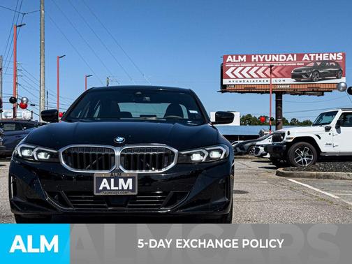 Jet Black 2025 BMW 330 i
