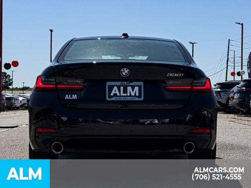 Jet Black 2025 BMW 330 i