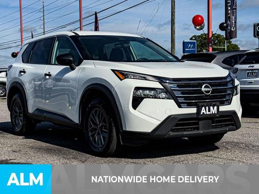 Glacier White 2024 Nissan Rogue S