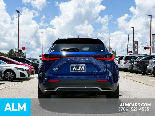 Ultrasonic Blue Mica 2023 Lexus NX 350 F SPORT Handling
