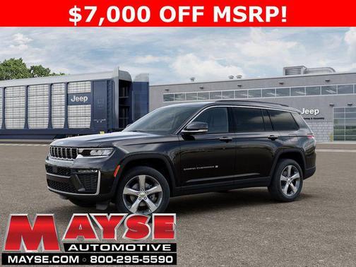 Diamond Black Crystal Pearlcoat 2026 Jeep Grand Cherokee L Limited