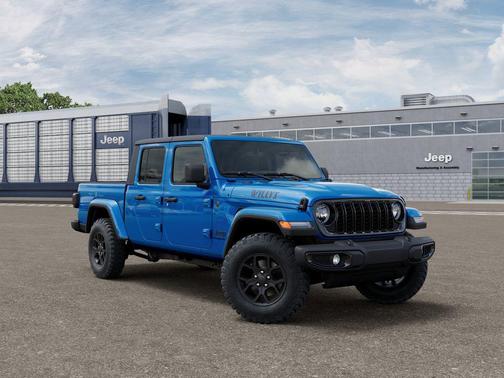 Hydro Blue Pearlcoat 2026 Jeep Gladiator Willys 4x4