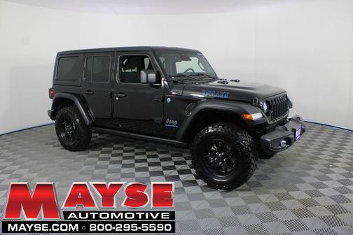 Black Clearcoat 2025 Jeep Wrangler 4xe Willys
