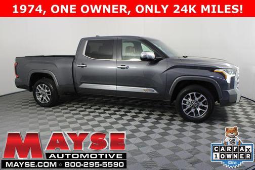 Magnetic Gray Metallic 2024 Toyota Tundra 1794 Edition