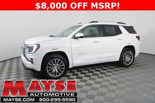 Summit White 2026 GMC Terrain Denali