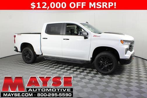 Summit White 2026 Chevrolet Silverado 1500 LT Trail Boss