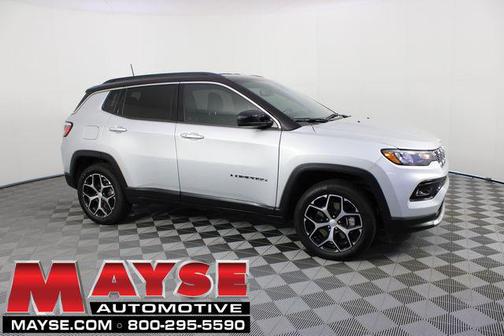 Silver Zynith Metallic Clearcoat 2024 Jeep Compass Limited