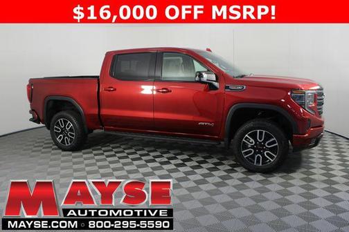 Volcanic Red Tintcoat 2026 GMC Sierra 1500 AT4