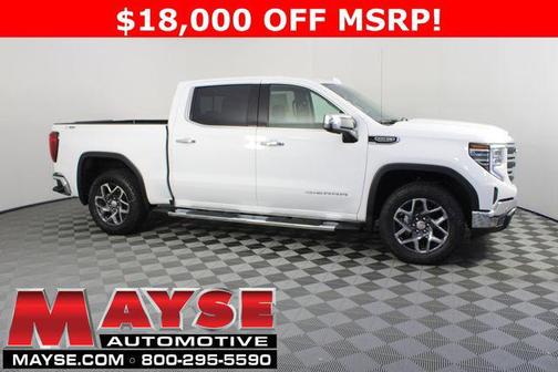 Summit White 2026 GMC Sierra 1500 SLT