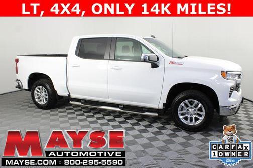 Summit White 2022 Chevrolet Silverado 1500 LT