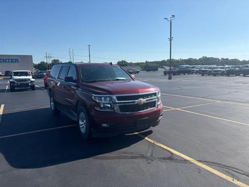 Siren Red Tintcoat 2020 Chevrolet Suburban LT