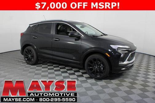 Ebony Twilight Metallic 2026 Buick Encore GX Sport Touring