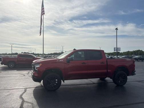 Radiant Red Tintcoat 2026 Chevrolet Silverado 1500 LT Trail Boss