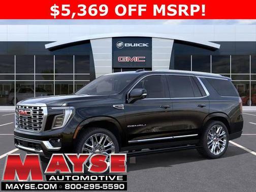 Onyx Black 2026 GMC Yukon Denali