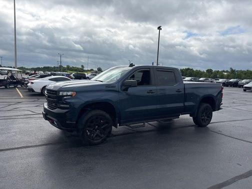 Northsky Blue Metallic 2021 Chevrolet Silverado 1500 LT Trail Boss