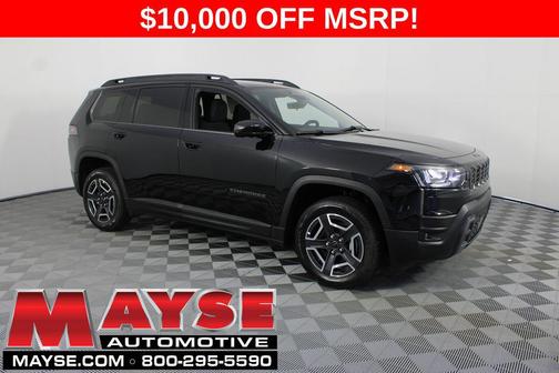 Diamond Black Crystal Pearlcoat 2026 Jeep Cherokee Laredo