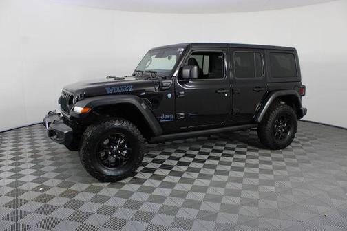 Black Clearcoat 2025 Jeep Wrangler 4xe Willys