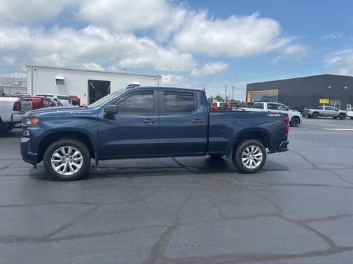Northsky Blue Metallic 2021 Chevrolet Silverado 1500 Custom