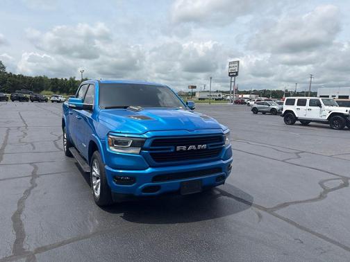 Hydro Blue Pearlcoat 2021 RAM 1500 Laramie