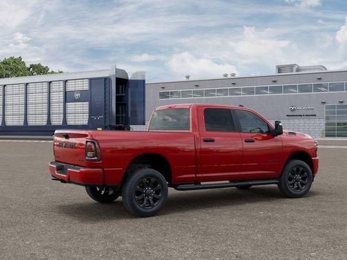 Flame Red Clearcoat 2026 RAM 2500 Big Horn Crew Cab 4x4 6'4' Box
