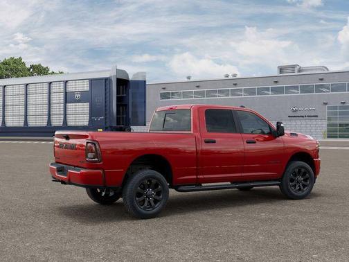 Flame Red Clearcoat 2026 RAM 2500 Big Horn Crew Cab 4x4 6'4' Box