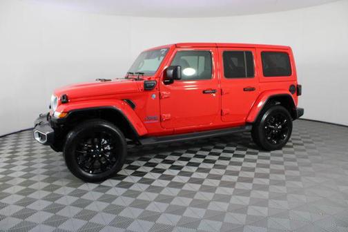 Firecracker Red Clearcoat 2025 Jeep Wrangler 4xe Sahara