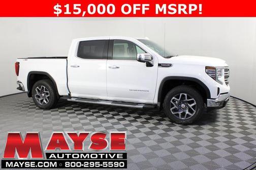 Summit White 2026 GMC Sierra 1500 SLT