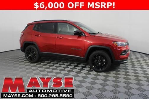 Red Hot Pearlcoat 2026 Jeep Compass Latitude