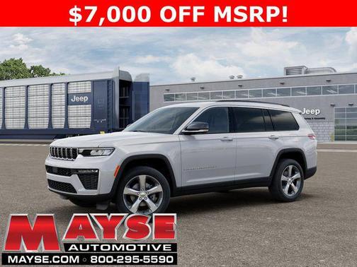 Bright White Clearcoat 2026 Jeep Grand Cherokee L Limited
