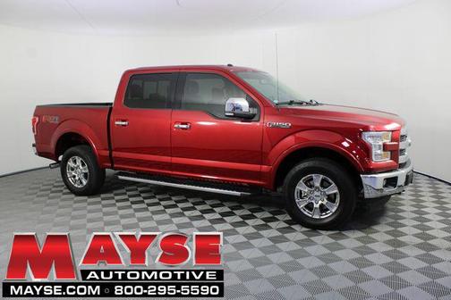Ruby Red 2017 Ford F-150 Lariat