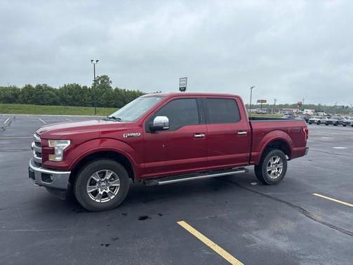 Ruby Red 2017 Ford F-150 Lariat