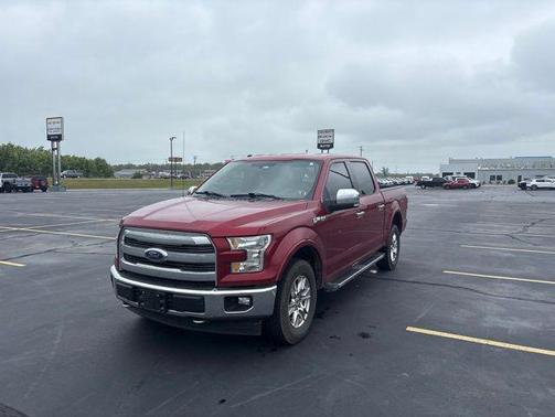 Ruby Red 2017 Ford F-150 Lariat