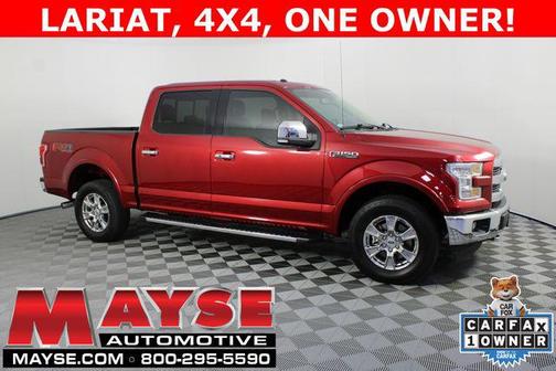 Ruby Red 2017 Ford F-150 Lariat