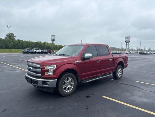 Ruby Red 2017 Ford F-150 Lariat