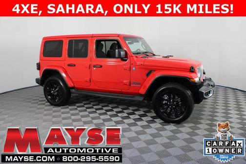 Firecracker Red Clearcoat 2025 Jeep Wrangler 4xe Sahara