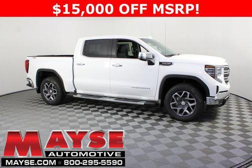 Summit White 2026 GMC Sierra 1500 SLT