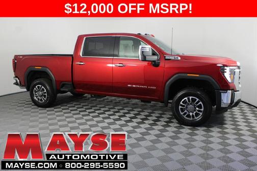 Volcanic Red Tintcoat 2026 GMC Sierra 2500 SLT