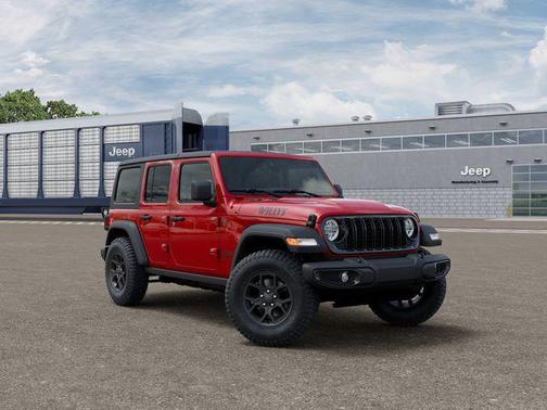 Firecracker Red Clearcoat 2026 Jeep Wrangler Willys
