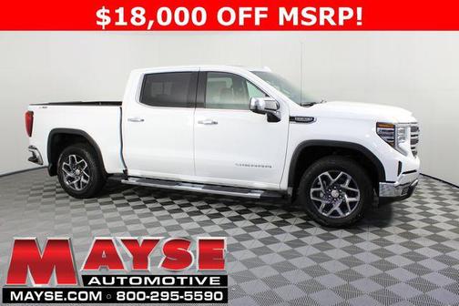 Summit White 2026 GMC Sierra 1500 SLT