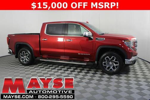 Volcanic Red Tintcoat 2026 GMC Sierra 1500 SLT