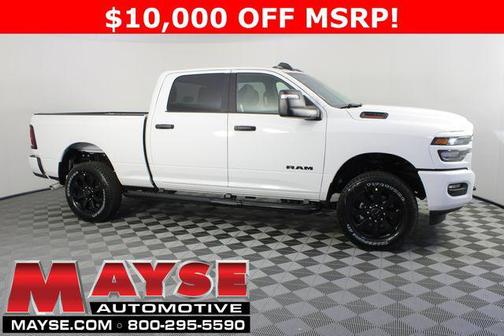 Bright White Clearcoat 2026 RAM 2500 Big Horn Crew Cab 4x4 6'4' Box