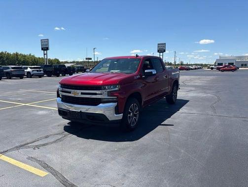 Cajun Red Tintcoat 2020 Chevrolet Silverado 1500 LT