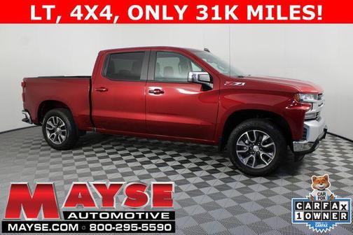 Cajun Red Tintcoat 2020 Chevrolet Silverado 1500 LT