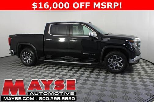 Onyx Black 2026 GMC Sierra 1500 SLT