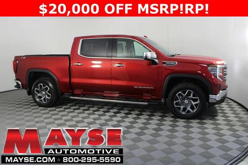 Volcanic Red Tintcoat 2026 GMC Sierra 1500 SLT