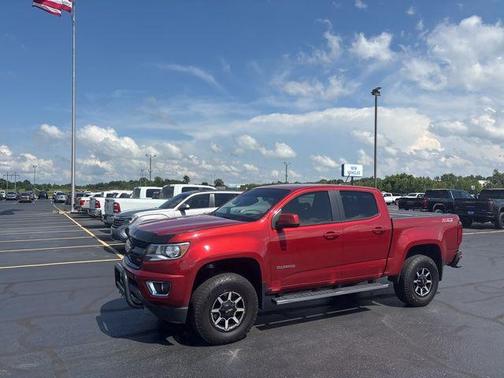 Red Rock Metallic 2016 Chevrolet Colorado Z71