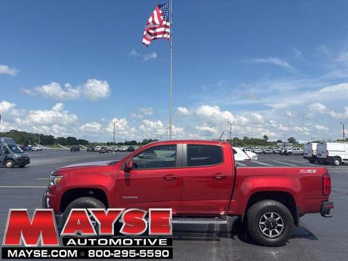 Red Rock Metallic 2016 Chevrolet Colorado Z71